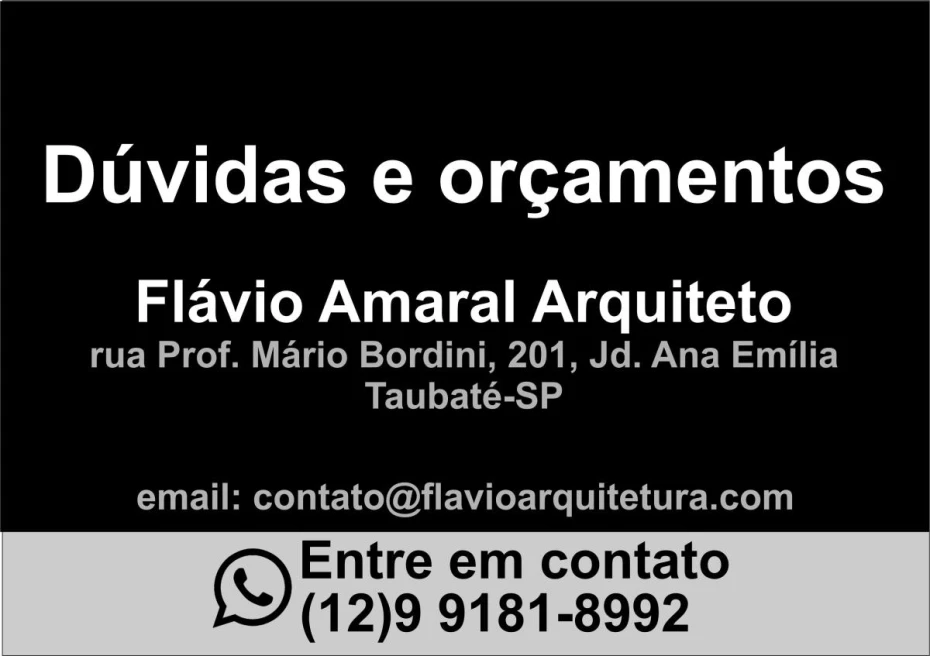 Foto 1:  — Flávio Amaral Alvarás, Projetos e Habite-se